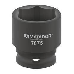 Matador Schraubwerkzeuge 76750700 Außen-Sechskant Schlagschrauber-Steckschlüsseleinsatz 70 mm 1 (25 mm)