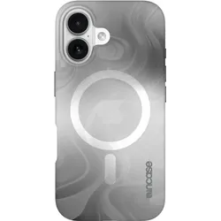 Incase Halo Case für MagSafe für iPhone 16 - Oil Slick Smoke (Apple iPhone 16), Smartphone Hülle, Grau