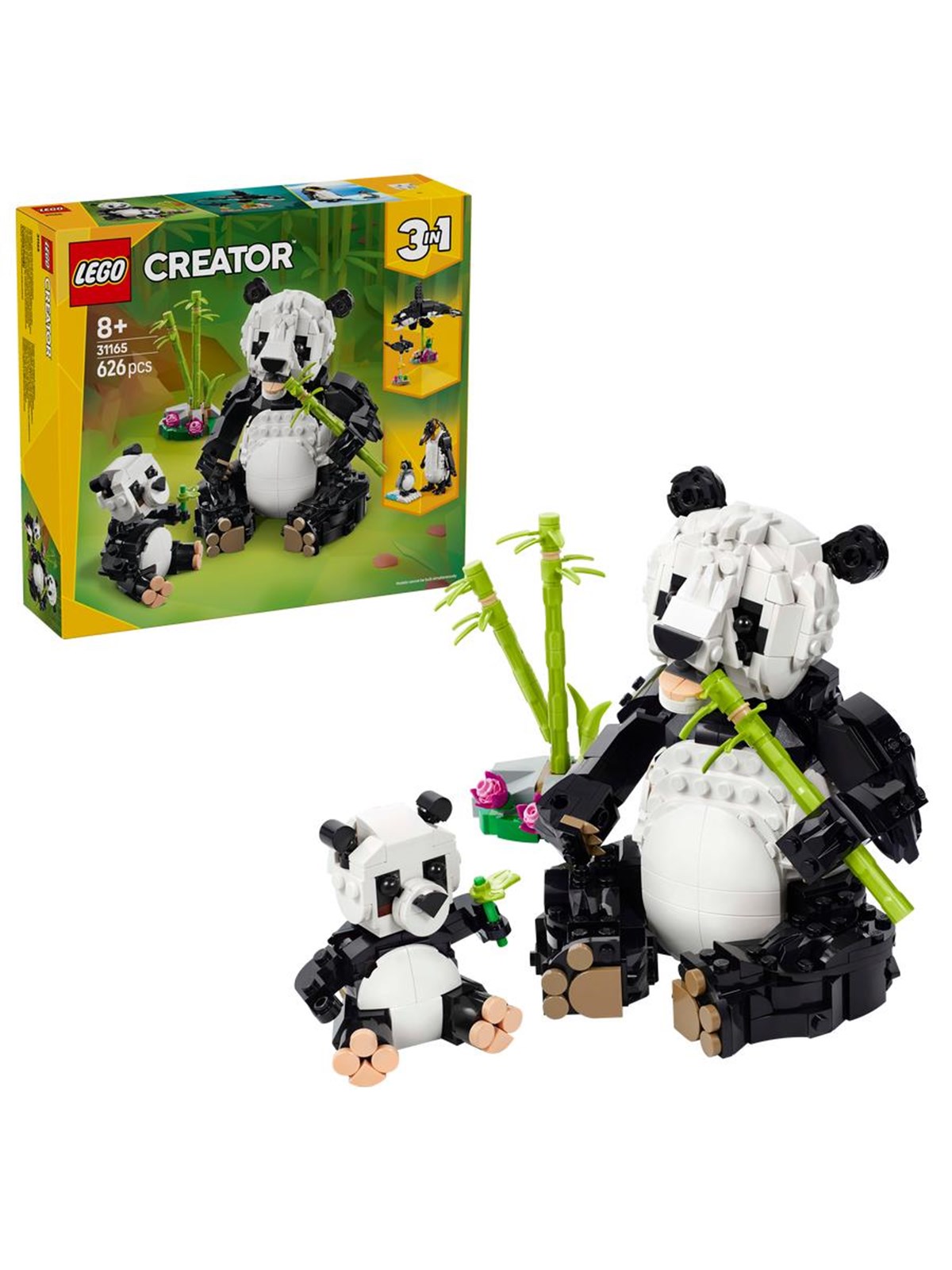LEGO Creator 31165 Wilde Tiere: Pandafamilie