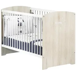 Baby Price, Babybett, BABYPRICE Babybett Smile Buche Esche 3 Positionen 120x60 cm (60 x 120 cm)
