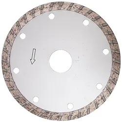 DIAMANTSCHEIBE, TURBO-SEGMENTIERUNG, Ø 180 MM