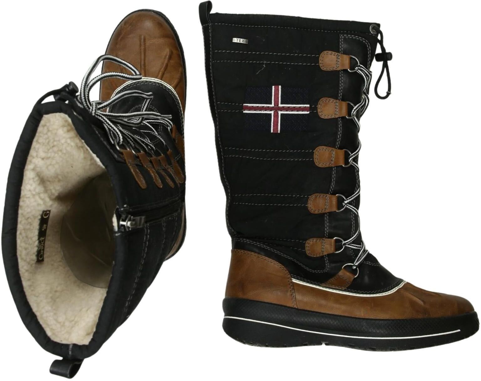 Caprice Damen Stiefel, Mehrfarbig, Gr. EU 40, Kunstleder - Second Hand