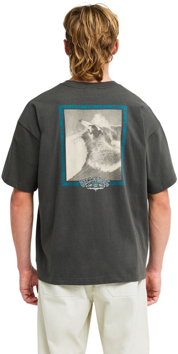 T-Shirt BILLABONG "Since 73 Alternate Og", Herren, Gr. M, raven, Obermaterial: 70% Baumwolle, 30% Baumwolle., Shirts T-Shirt raven M