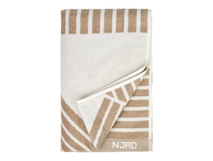 NJRD Serviette Stripes 70x140 cm Beige