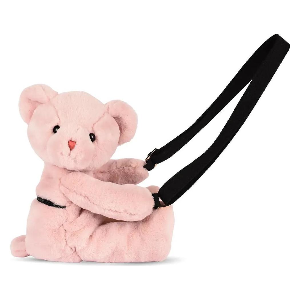 Doudou et Compagnie Umhängetasche Bär rosa 30cm (30 cm) (DC4375)