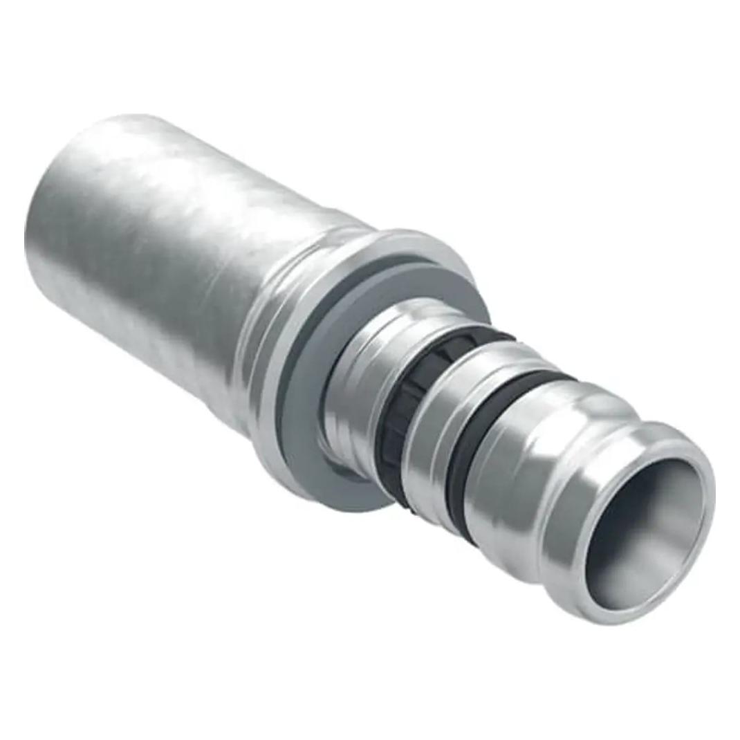 Geberit Mapress Edelstahl Mepla Übergang auf Mapress, mit Einschubende, NPW, DN 15 (602510005)