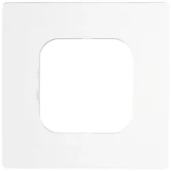 Kopp 342210088 Dekorahmen/Tapetenschutz 1-fach 72x72mm (132x132mm) transparent
