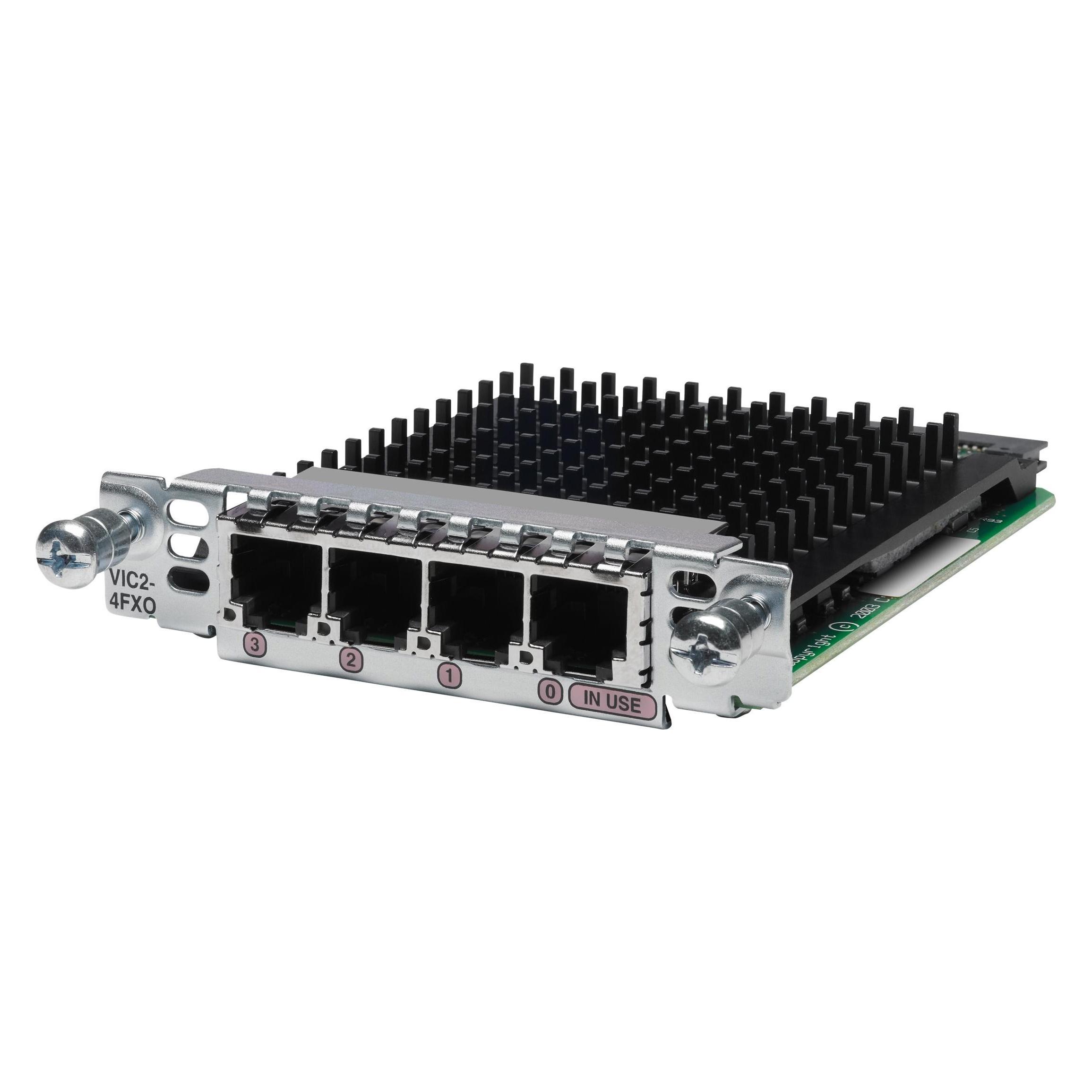 Cisco 4-Port Voice Interface Card (VIC2-4FXO=)