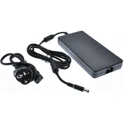 Dell AC Adapter, 240W, 19.5V, 3 (240 W), Notebook Netzteil, Schwarz