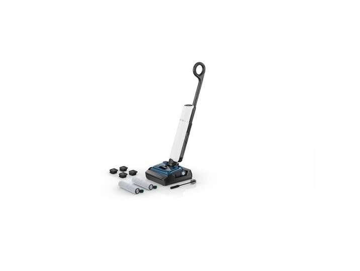 Aspirateur Laveur Eau Et Poussière Bosch Bhf41wx Série 4 250 W Blanc Avec Brosse Led\, Aspiration ≥24 Kpa