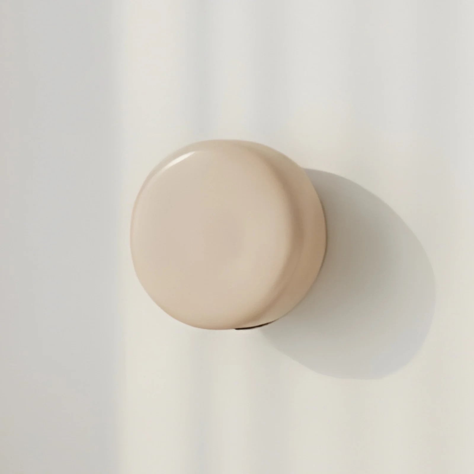 ALDEX BonBon design wandlamp van glas in beige, ronde vorm