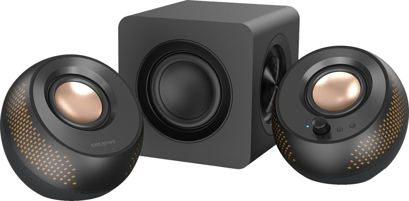 Creative Aktivbox PebbleXPlus 2.1 speakers, zwart