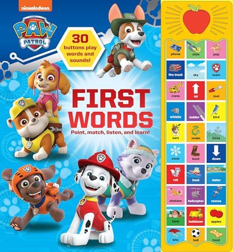 Pi Kids - Nickelodeon PAW Patrol: First Words Sound Book - Preis vom 11.10.2026 15:43:13 h