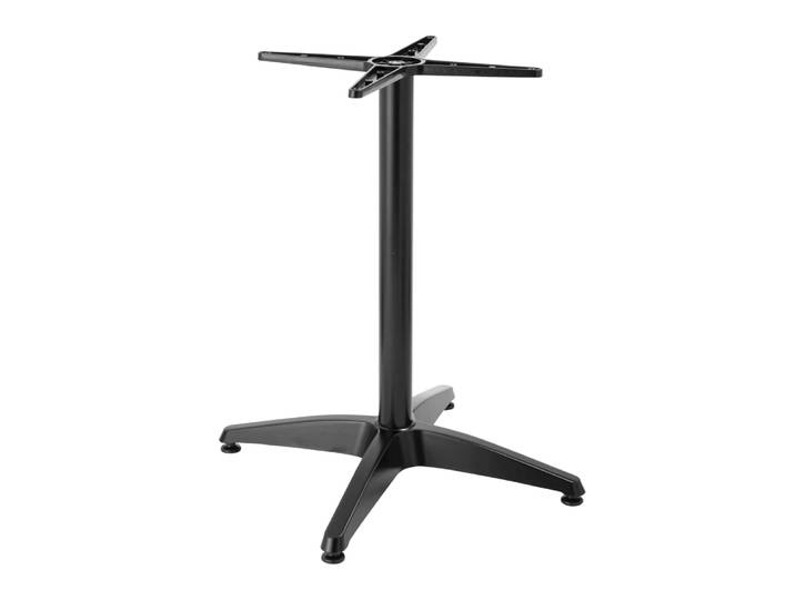 Pied de table noir en aluminium 72 cm bradford