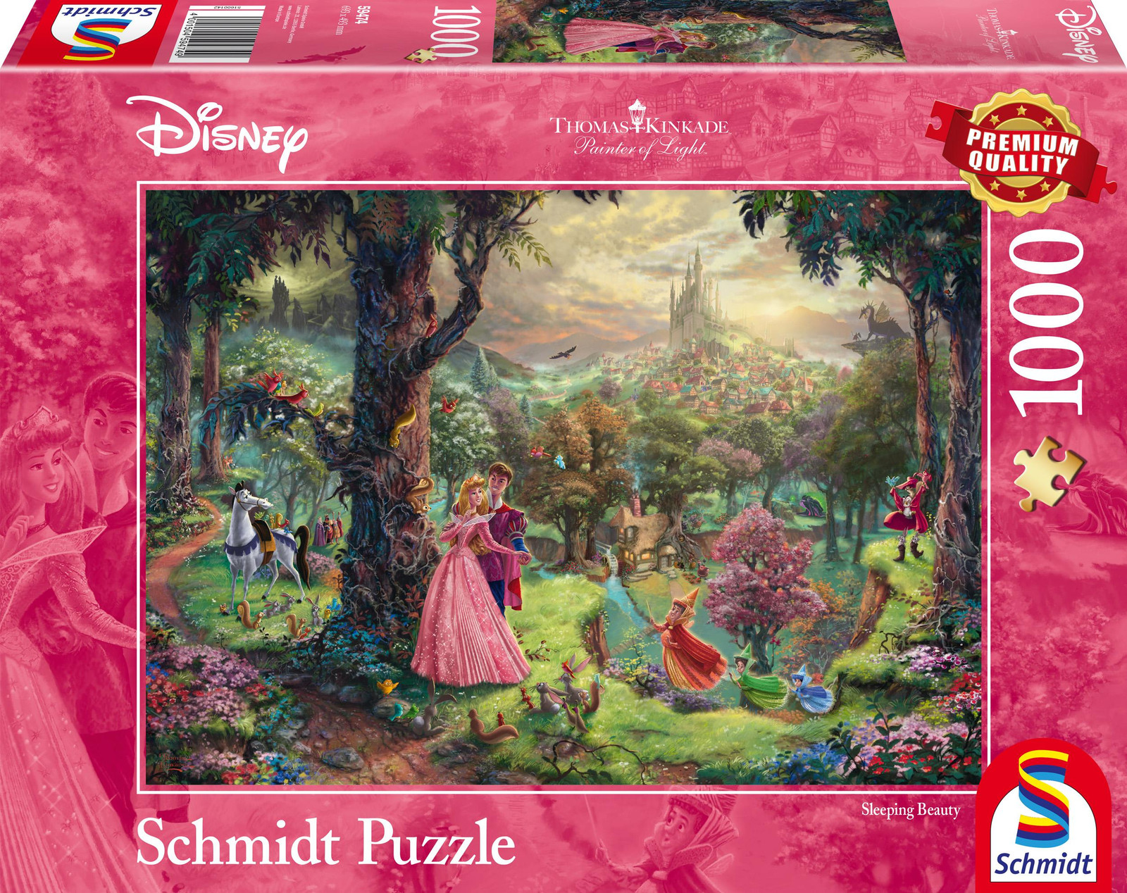 Schmidt Spiele Puzzel Thomas Kinkade Disney Doornroosje