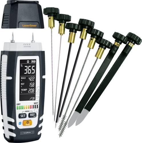 Laserliner DampMaster Allround Set Materialfeuchtemessgerät