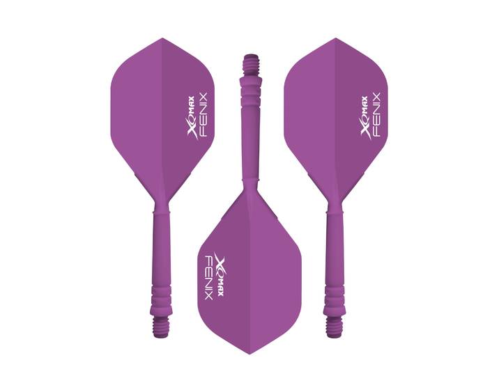 XQMAX Fenix Flight und Shaft 34 mm 3er Set violett