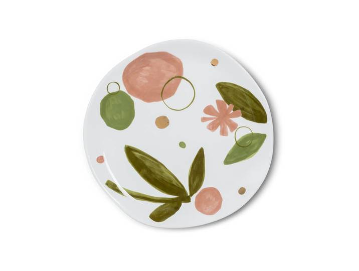 URBAN NATURE CULTURE Assiette Good Morning 17 cm blanc Expressive