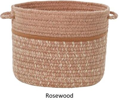 Rhody Rug Seaport Wool Blend Storage Basket
