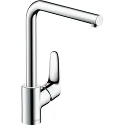 hansgrohe Focus M41 Einhebel-Küchenmischer 280, 1 Stahlart, 31817000, Farbe: Chrom