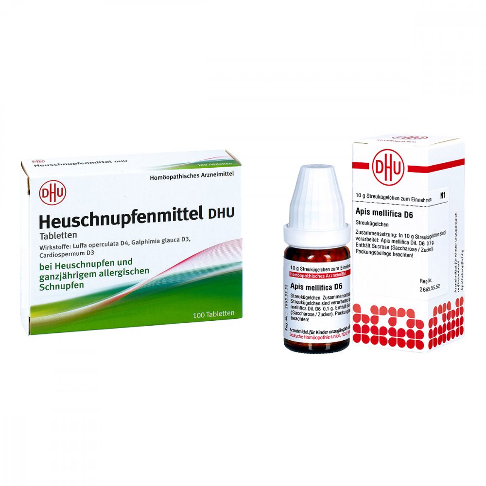 DHU-Arzneimittel GmbH & Co. KG Heuschnupfenmittel DHU - Apis Mellifica D6 Globuli 08100861