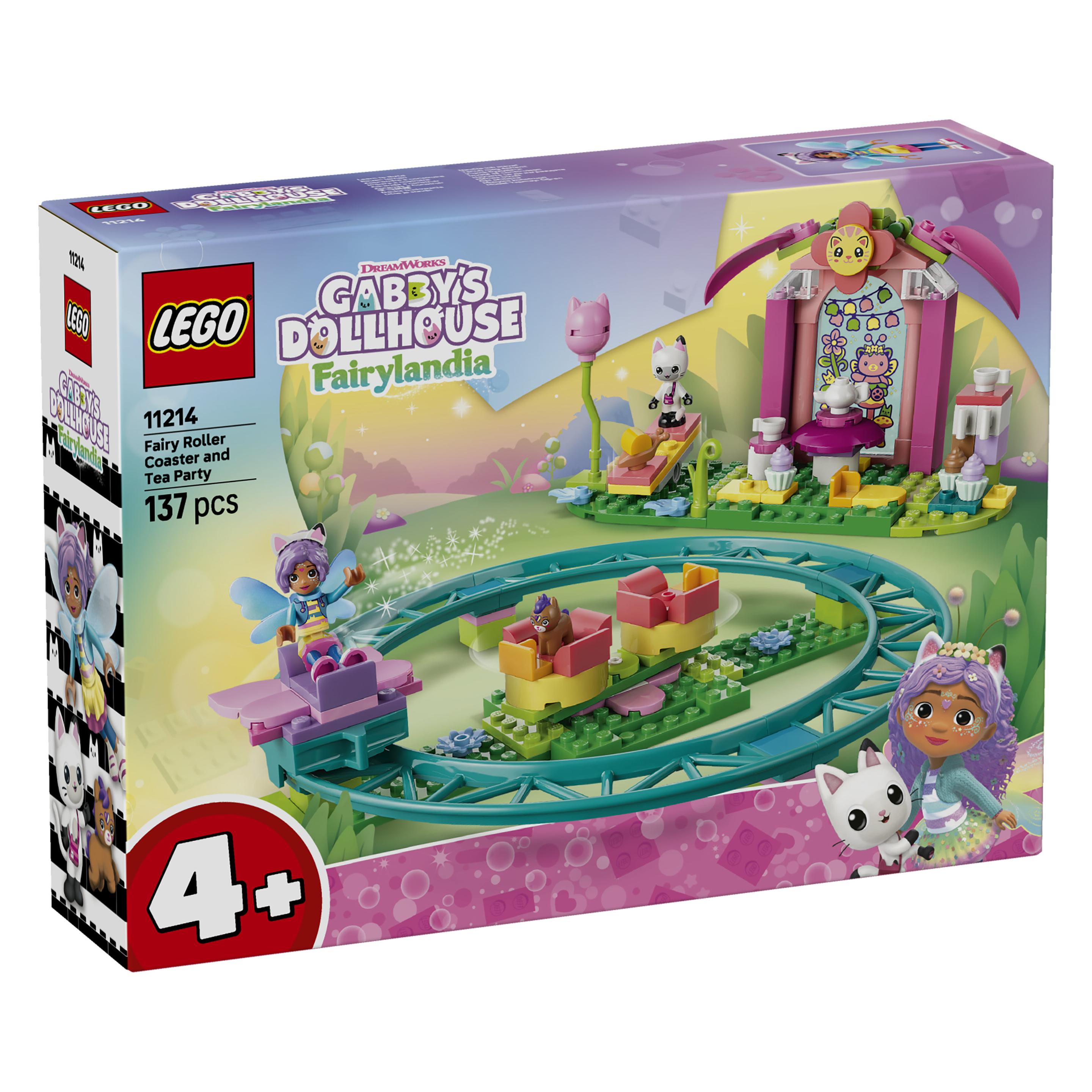 LEGO Gabbys Puppenhaus Feenachterbahn und Teeparty (11214, LEGO Gabbys Dollhouse) (11214)