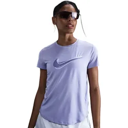 NIKE One Swoosh Dri-FIT kurzarm Laufshirt Damen 533 - lilac ice S