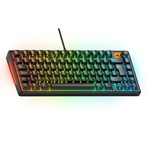 Glorious GMBK 75% Mechanisch toetsenbord UK QWERTY Editie, zwart