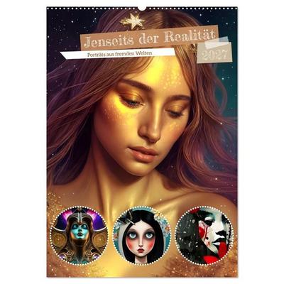 Jenseits der Realität (Wandkalender 2027 DIN A2 hoch), CALVENDO Monatskalender
