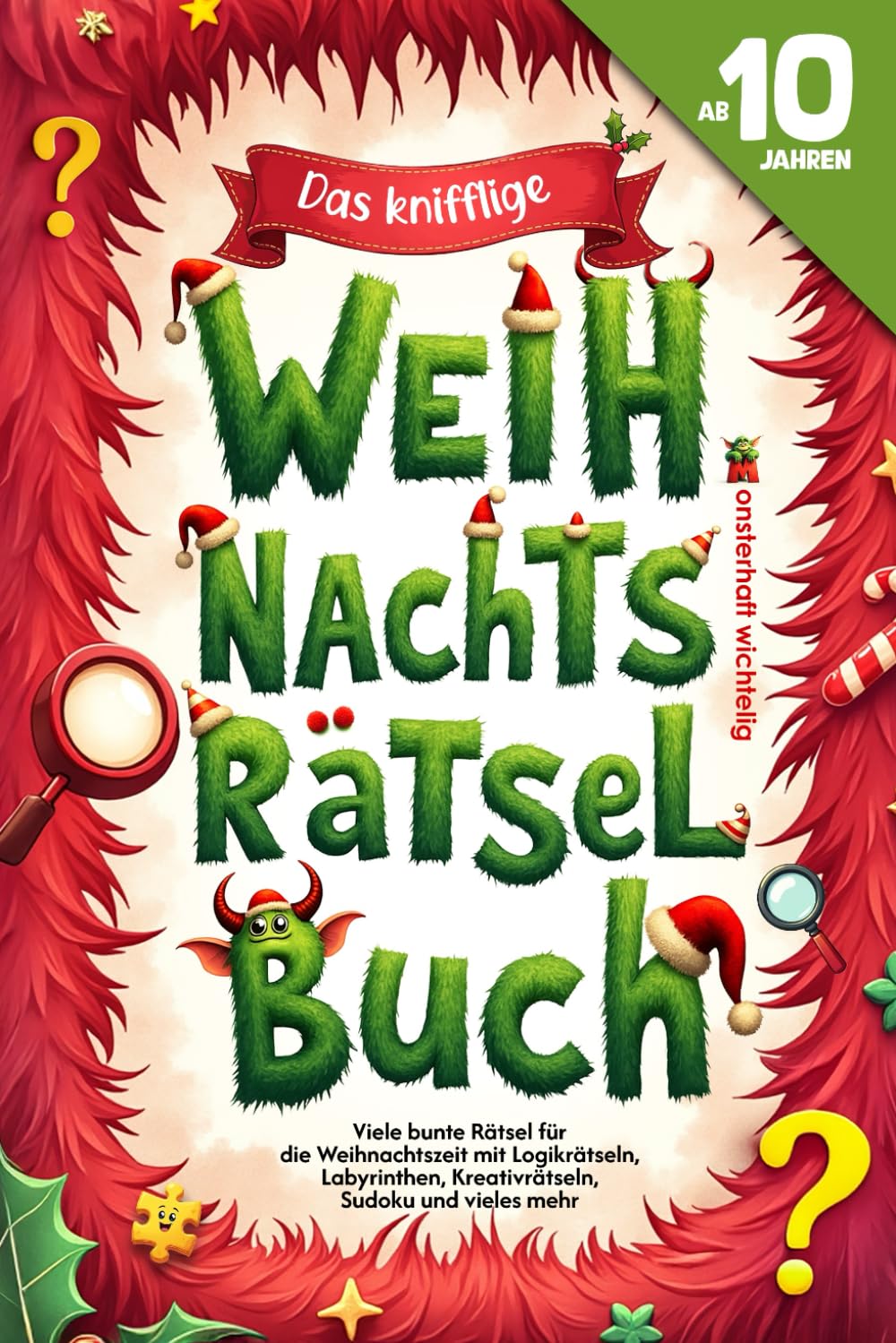 Elvi Media - Das knifflige Weihnachts-Rätselbuch für Kinder ab 10 Jahren: Bunte Rätsel für die Weihnachtszeit von Logikrätseln und Labyrinthen bis zu Kreativrätseln, Fehlersuche, Sudoku und mehr - Preis vom 13.10.2026 19:28:25 h