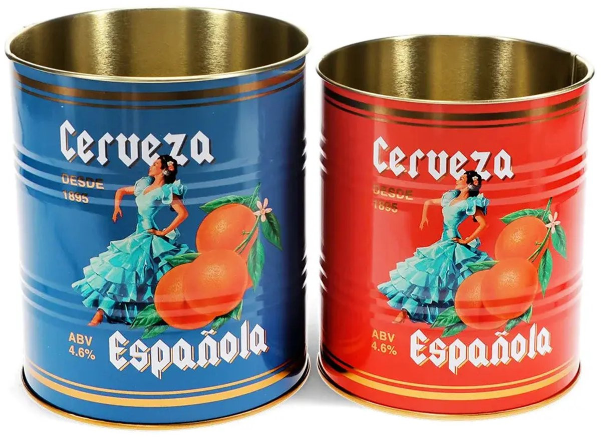 Opbergdoos Rex London Cerveza Española (x2)
