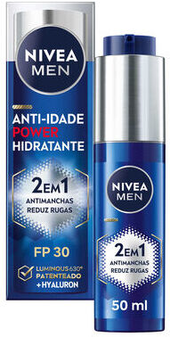 Nivea Men Anti-Idade Power Hidratante 2 em 1 FP30 50 ml
