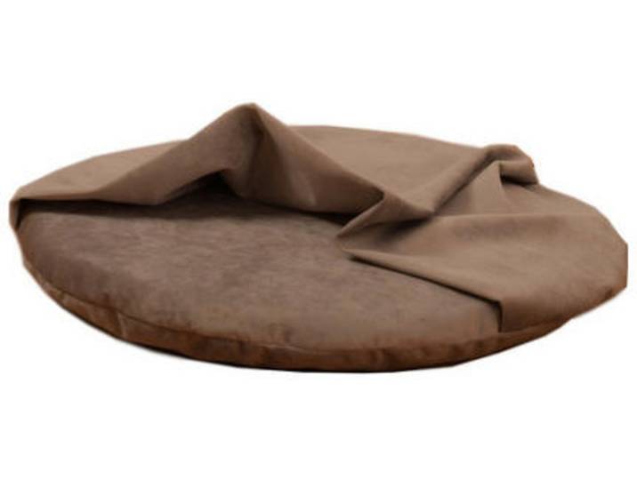 Haustierkissen, Taupe, Uni, Füllung: Polyester, 65x22x65 cm, besonders weich, weich gepolstert, Bezug abnehmbar und waschbar, Bezug abnehmbar, Freizeit & Co, Tierbedarf, Tierzubehör