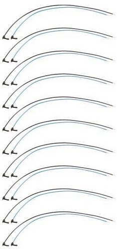Hager KU9S46GVZ KU9S46GVZ BKE-Spgsabgriff universZ 460mm sw/bl Stecker-verdichtet 10Stück Spannungsabgriff 2polig 1St.