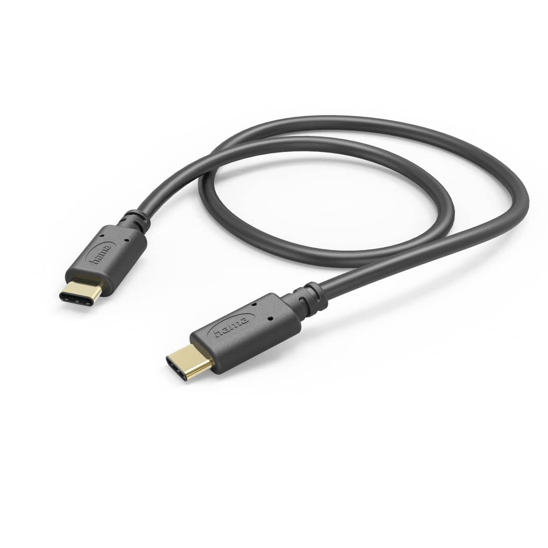 Hama 480 Mbit/s Stecker USB C auf USB C 1,5 m 201591 (Schwarz) 00201591