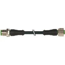 Murr Elektronik Steckverbinder, Elektronikkabel + Stecker, Schwarz