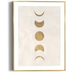 Bild MOONPHASES (BHT 30x40x1,60 cm) - bunt - BHT 30x40x1,60 cm