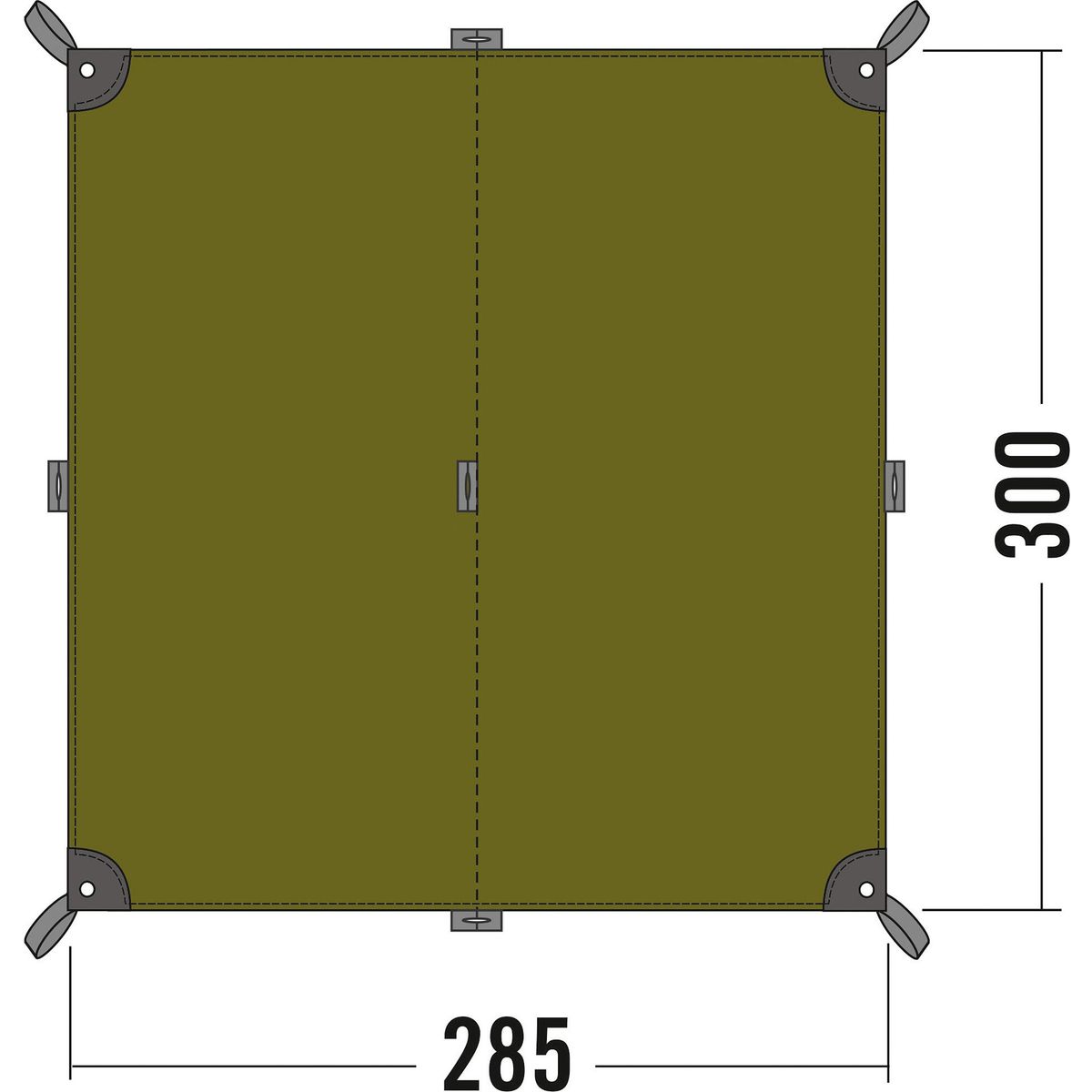Tatonka Tarp 2 light olive (333) 2490-333