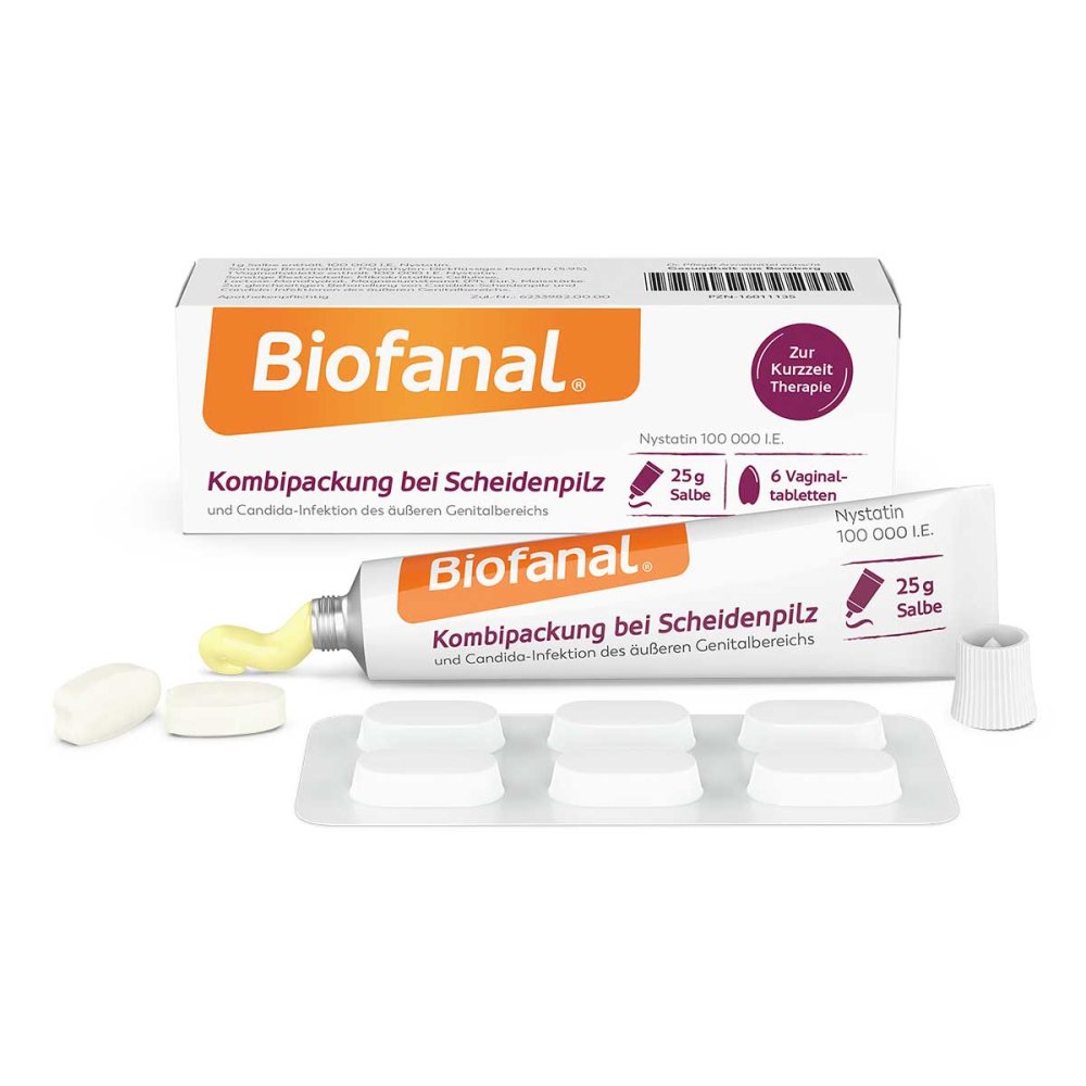 Dr. Pfleger Arzneimittel GmbH Biofanal Kombipackung bei Scheidenpilz 16011135