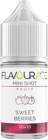 Flavourage Sweet Berries Aroma Mini Shot 10ml Frutti Di Bosco