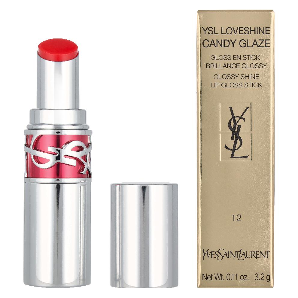 Yves Saint Laurent Rouge Volupte Candy Glaze Lipgloss 12 (#12 Coral Excitement) (F7744101)