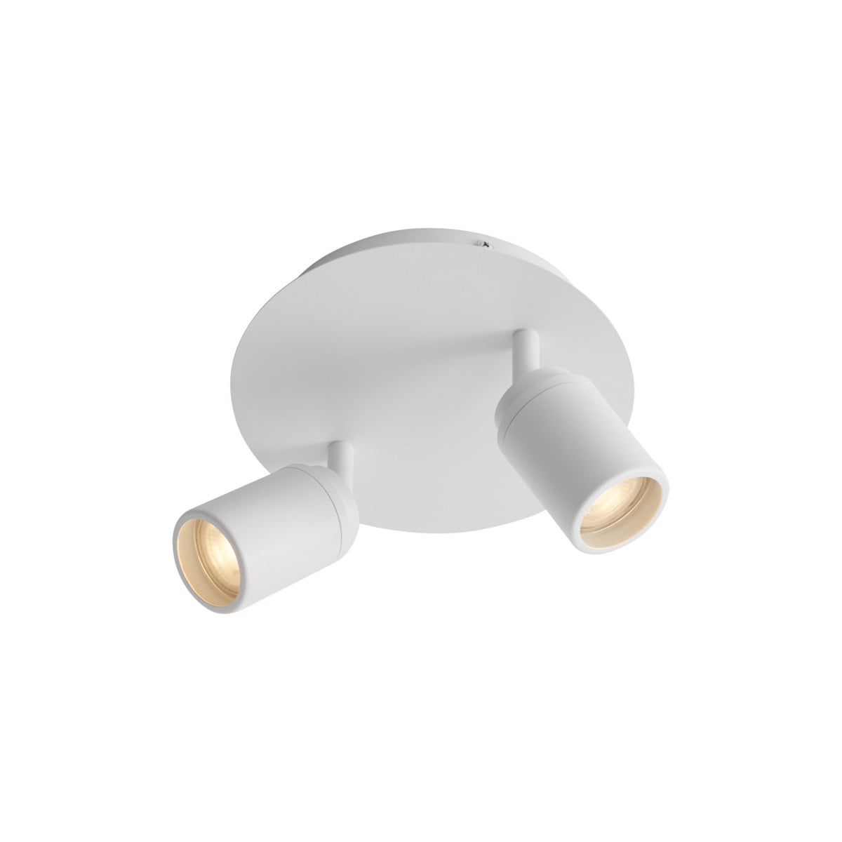 Qazqa Moderne Badkamer Spot Wit 2-Lichts LED IP44