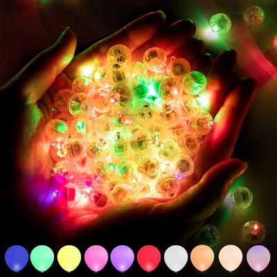 Uplift Picks Mini LED Balloon Lights Set For Parties And Decorations yellow 100 Pcs