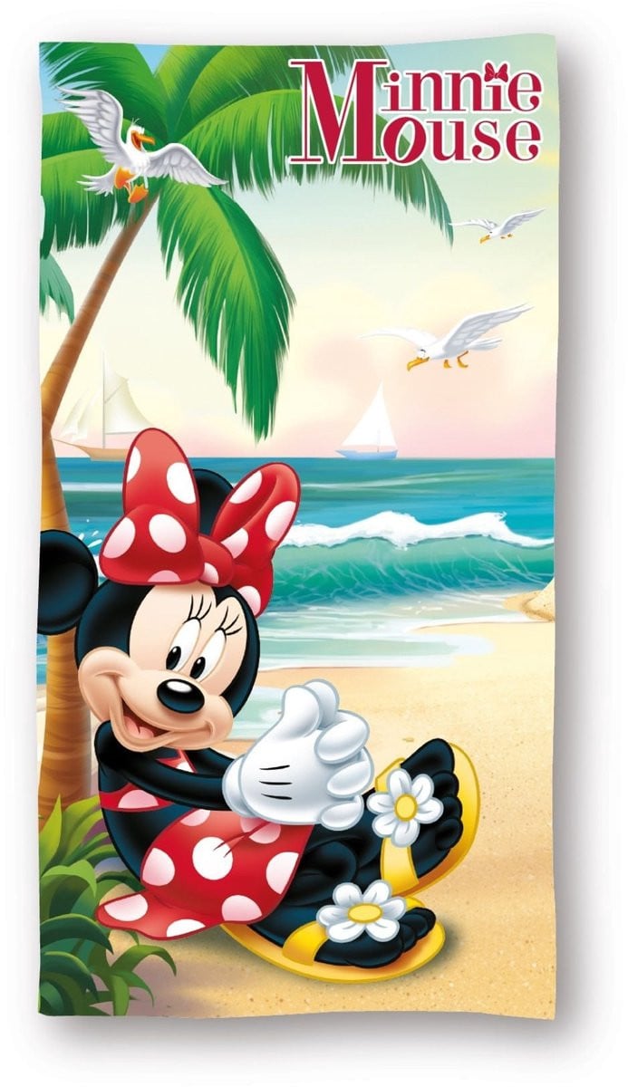 Minnie Mouse Strandlaken voor kinderen - Roze