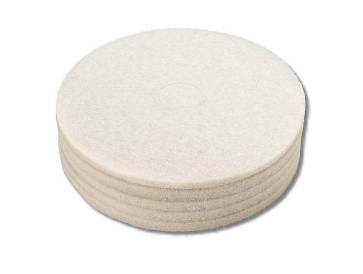 Nilfisk ECO Pads 17  430mm weiss 5 Stück Zubehör