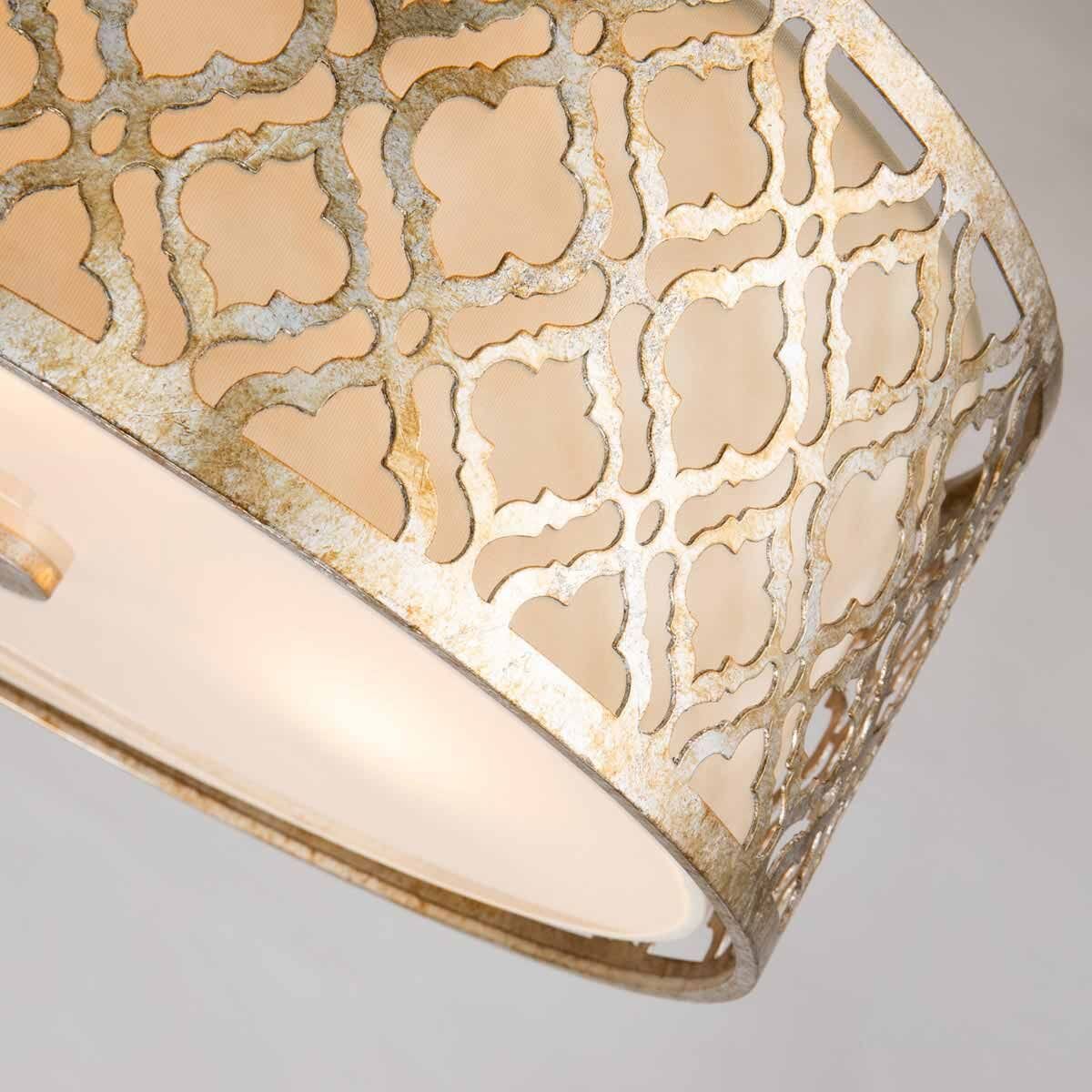 Caitlyn Large Gold Height Adjustable Pendant Ceiling Light