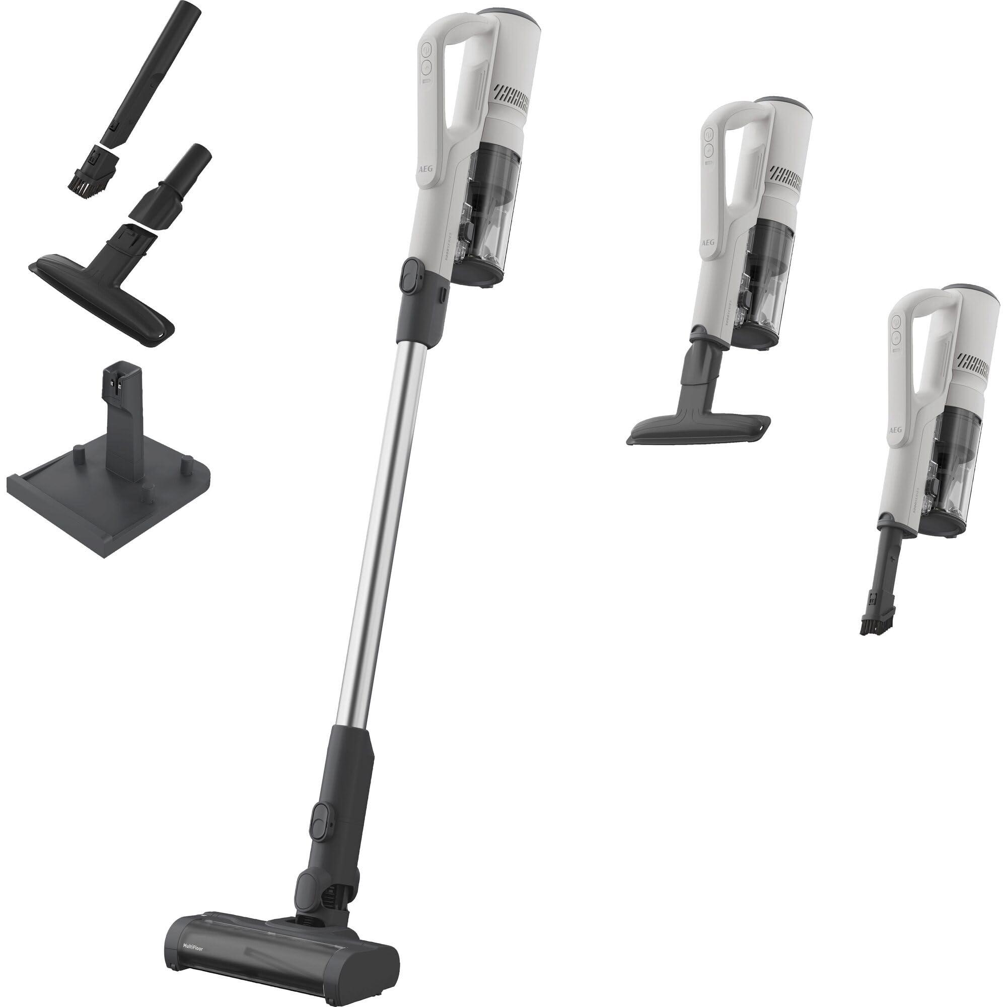 AEG 5000 Akku Staubsauger kabellos, Leichtgewicht 1,9 kg, Weiß, AP51UH18ST