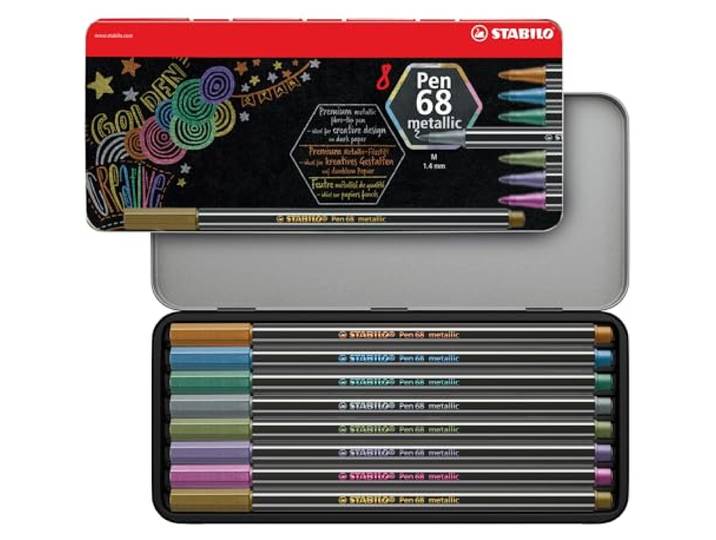 STABILO - premium metallic viltstift - Pen 68 metallic