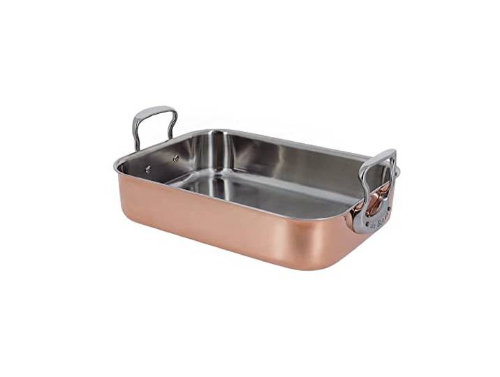 De Buyer 6427.35 Bratreine, Kupfer 41 x 27 x 13,35 cm, Rich Copper