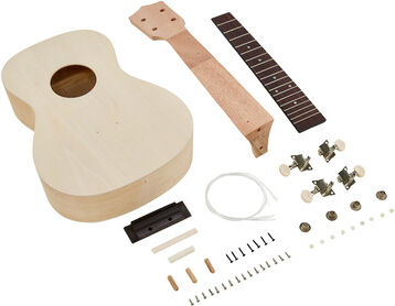 Harley Benton Ukulele DIY-Kit Concert Natur